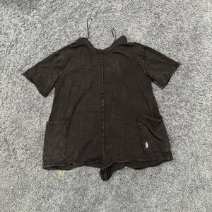 FP Movement by Free People Charcoal Jumpsuit